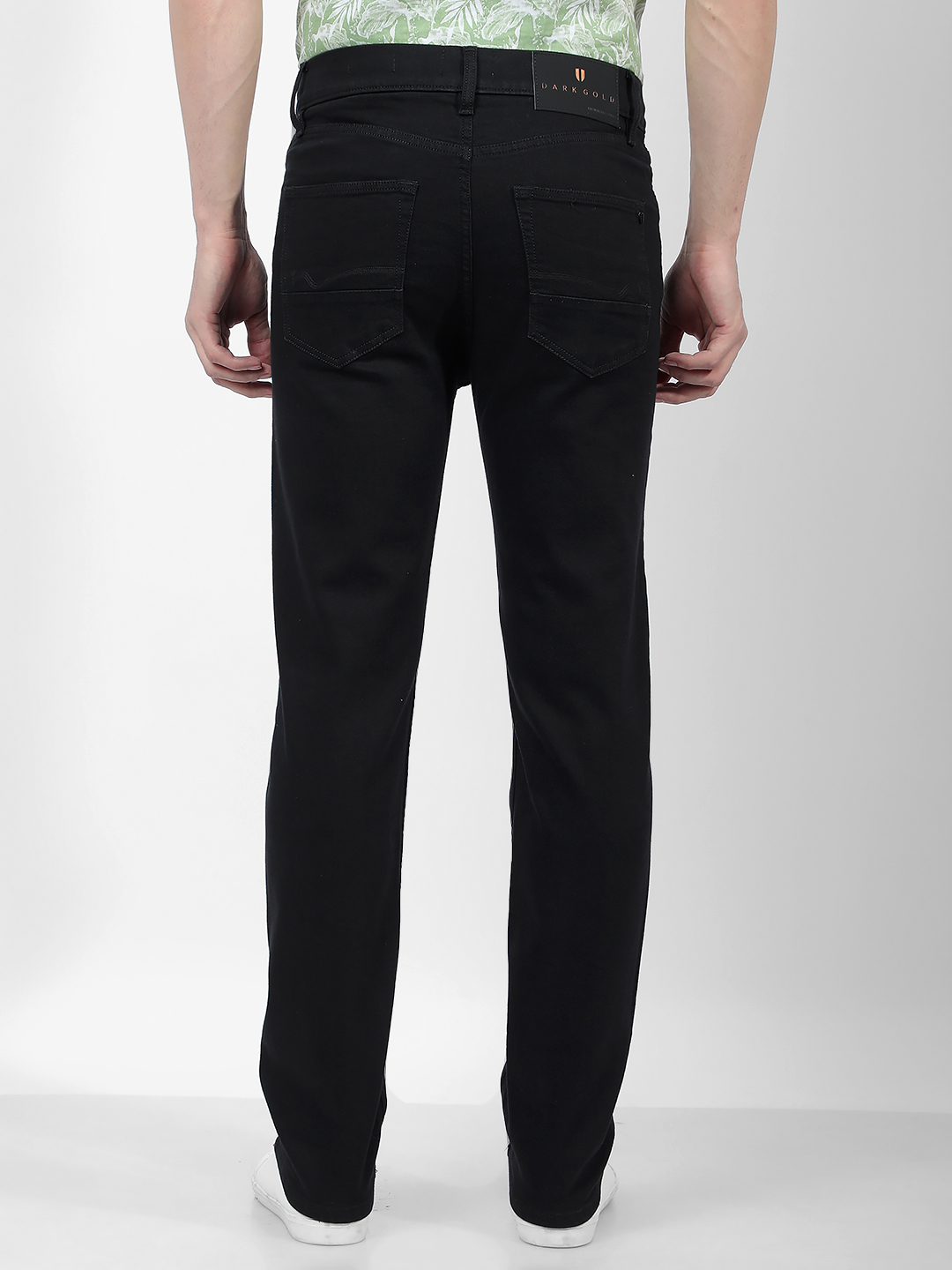 Numero Uno Men Faded Black Jeans